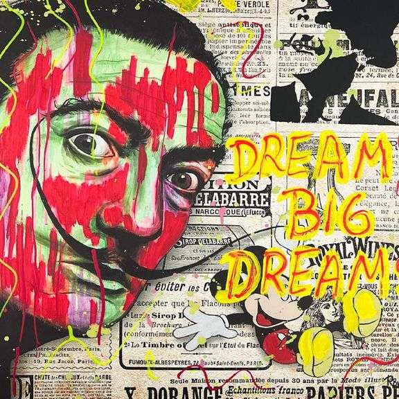 "Playing His Mustache" by Nastya Rovenskaya