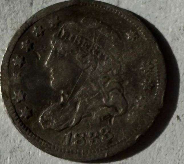 1833 Bust Half Dime