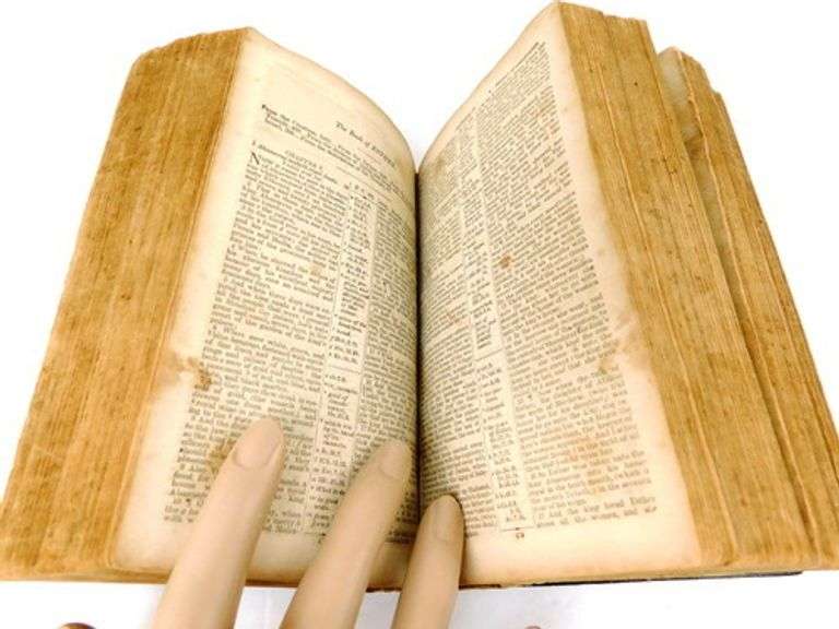 1853 Polyglott Bible, English Version