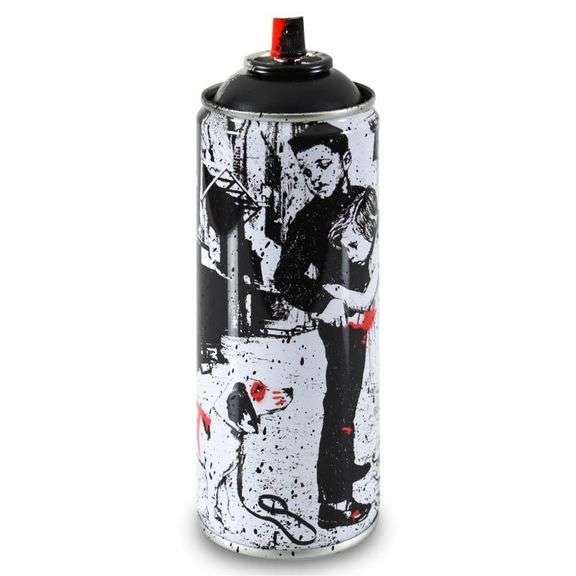 "Pup Art (Black)" by Mr. Brainwash