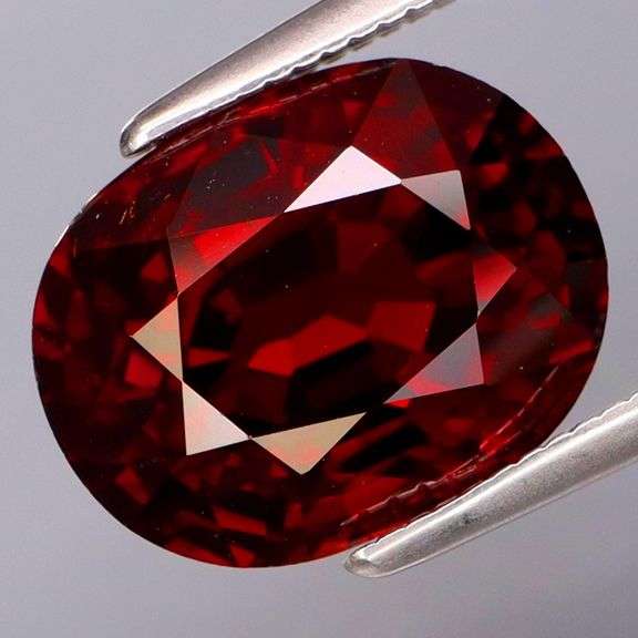Rich black cherry 5.89ct Spessartite Garnet