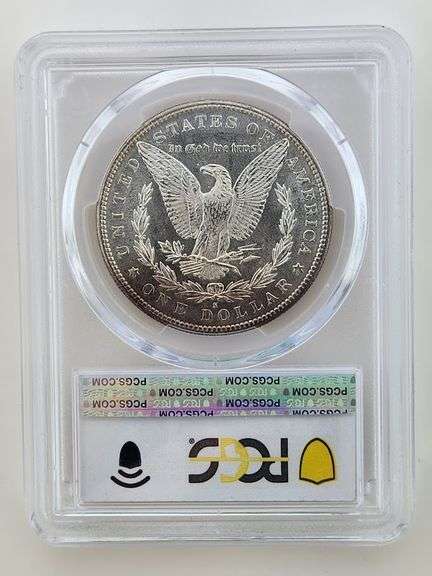 1882-S Morgan Silver Dollar, PCGS MS63