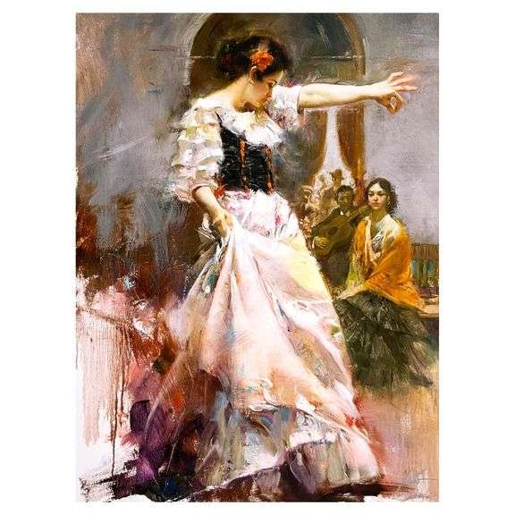 "Midnight Tango" by Pino (1939-2010)