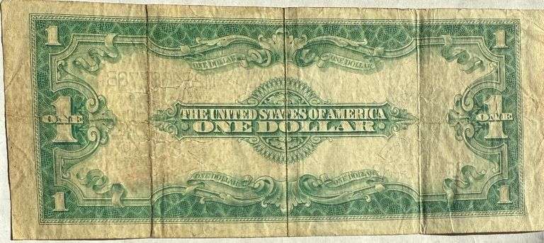 1922 $1 Last Large Size Series Silver Certificate.