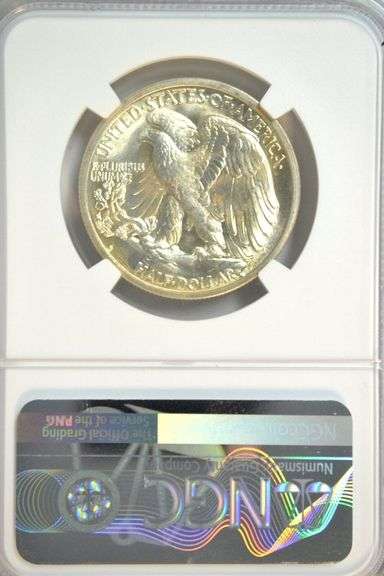 Exceptional Superb Gem BU 1936-S Walking Liberty Half Dollar. NGC MS66