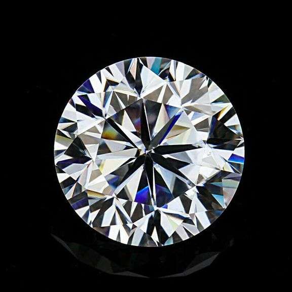 Huge Impressive 10.5 Ct Brilliant Round Cut White Simulated Diamond Solitaire