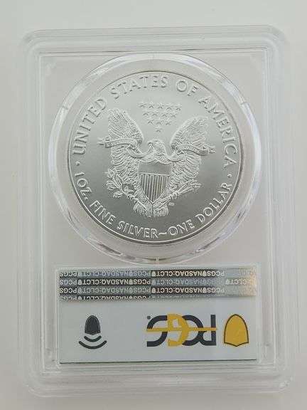 2020- (P) Silver Eagle, PCGS MS69 Emergency Issue