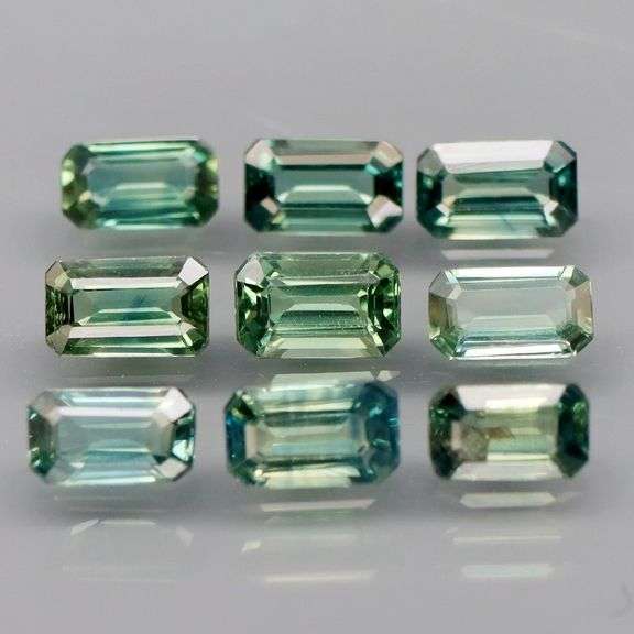 Exquisite 2.29ct 9 piece real Australian Sapphire set!