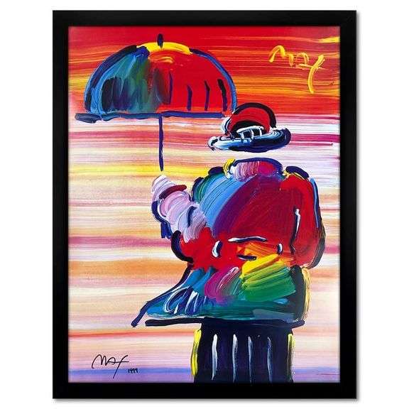 "Umbrella Man" by Peter Max