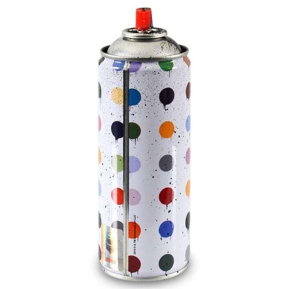 "Hirst Dots (Black)" by Mr. Brainwash