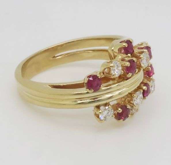 Dankner Ruby & Diamond Ring