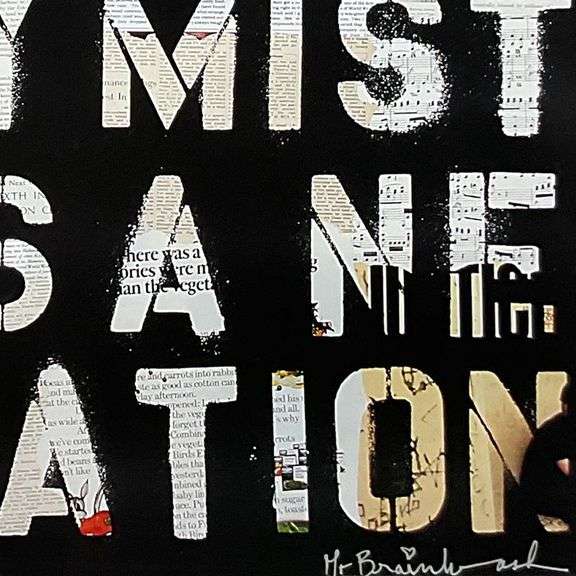 "Untitled" by Mr. Brainwash