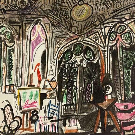 "Carnet de Californie" by Pablo Picasso (1881-1973)