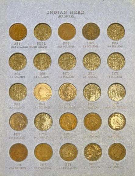 Starter Indian Head Cent Set Album