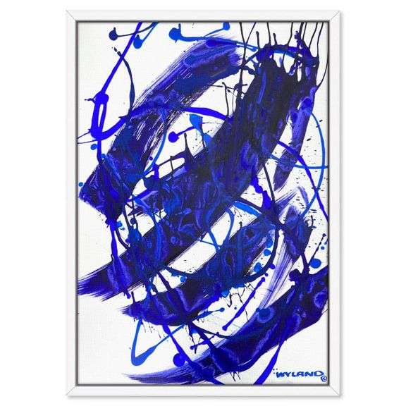 "Untitled Abstract" by Wyland