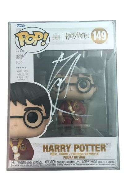 Daniel Radcliffe Signed Harry Potter Funko Pop! #149 ACOA