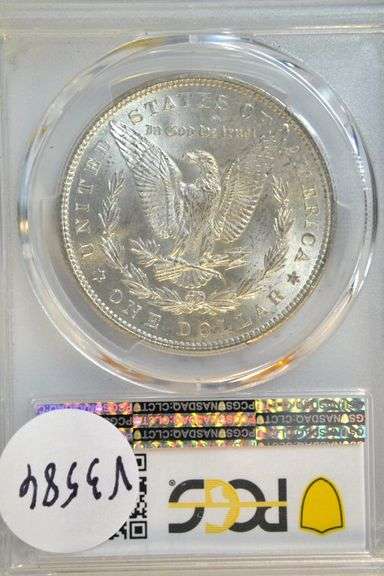 Better near Gem BU 1884 Morgan Silver Dollar. PCGS MS64