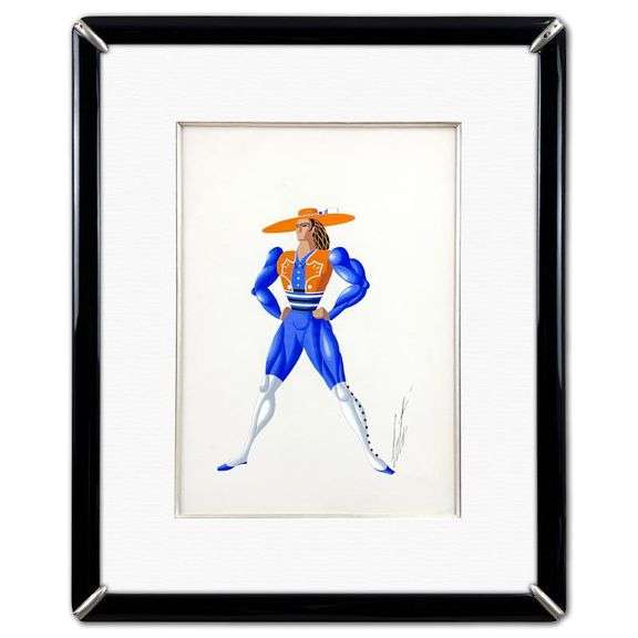 "L'Espagnol, Projet non Abouti" by Erte (1892-1990)