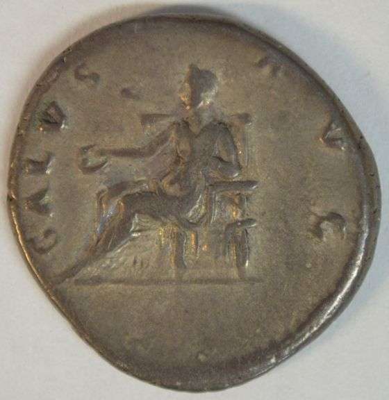 Very scarce Vespasian Roman Silver Denarius, 69-79 AD