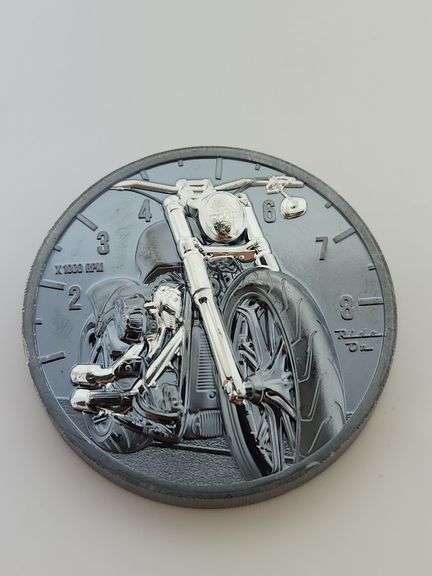 2024 10 Dollars Cook Island RIDE - JOURNEY MOTORCYCLE COIN