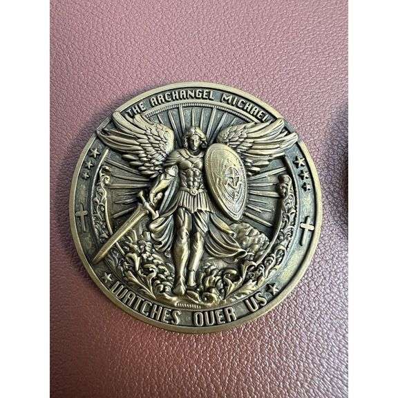 Archangel Michael Coin for Protection