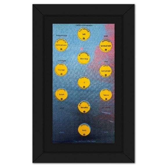 "Kabbalah the Whole Person" by Steve Kaufman (1960-2010)
