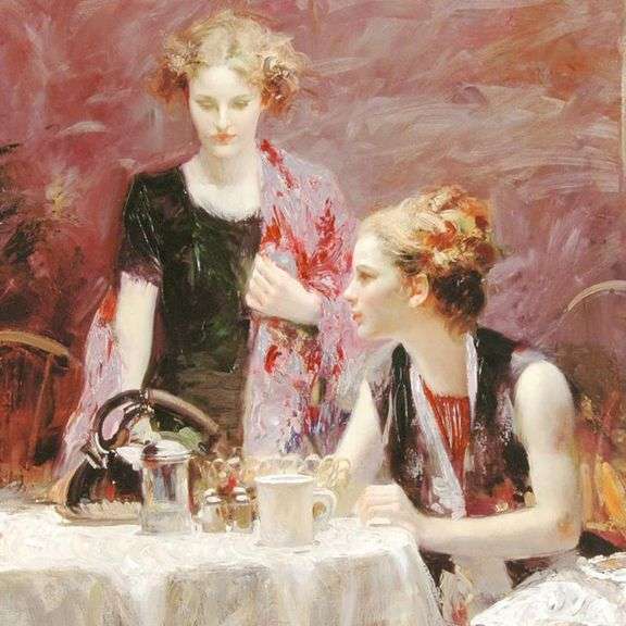 "After Dinner" by Pino (1939-2010)