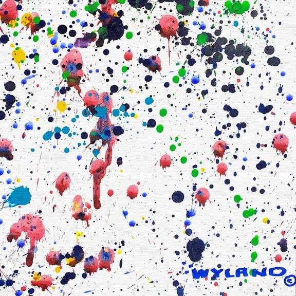 "Untitled Abstract" by Wyland