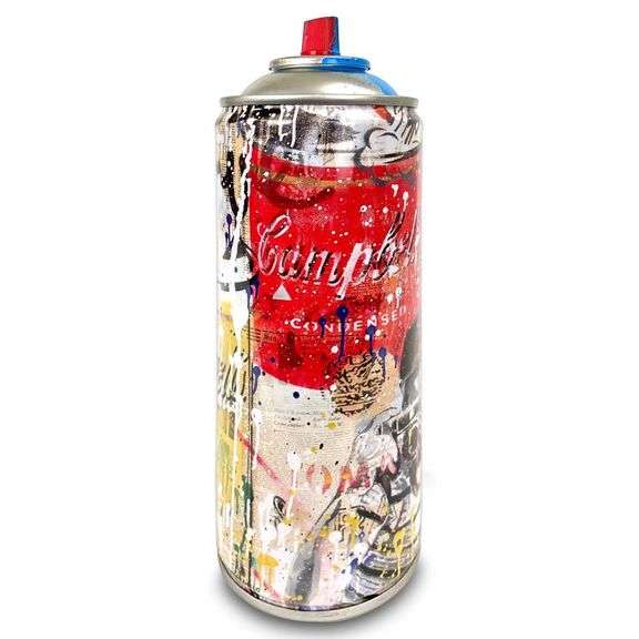 "Smile (Cyan)" by Mr. Brainwash