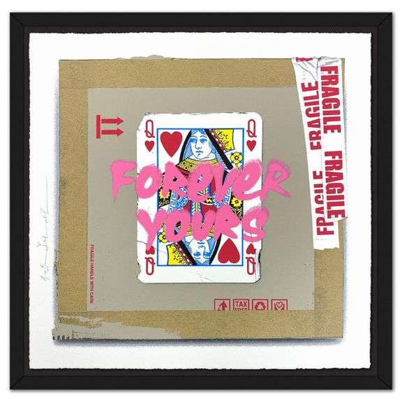 "Queen of Love - Pink" by Mr. Brainwash