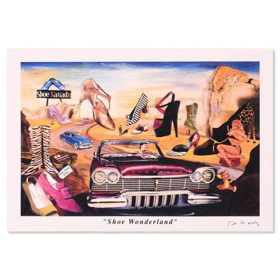 "Shoe Wonderland" by Nelson De La Nuez