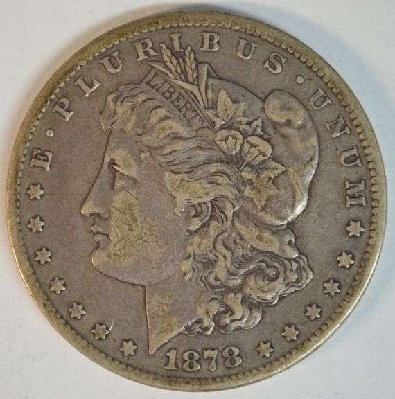 Sharp handsome 1878-CC Morgan Silver Dollar