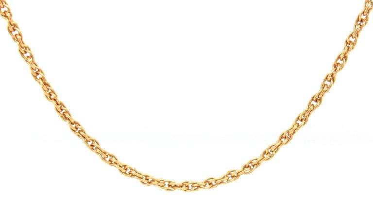 Lacy 18K YG Rope Variation Necklace