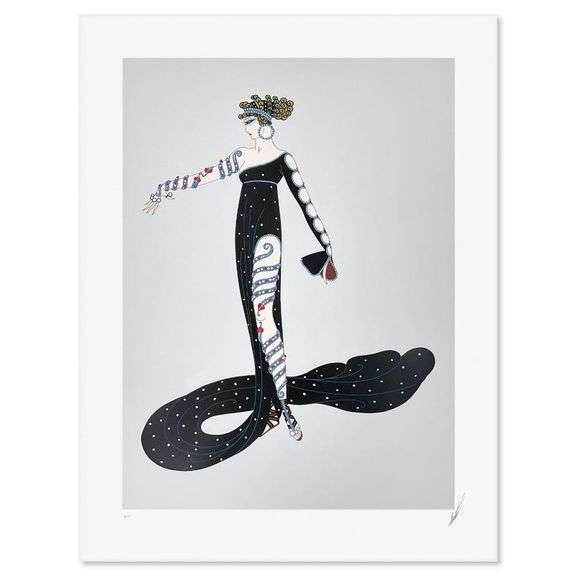 "La Merveilleuse" by Erte (1892-1990)