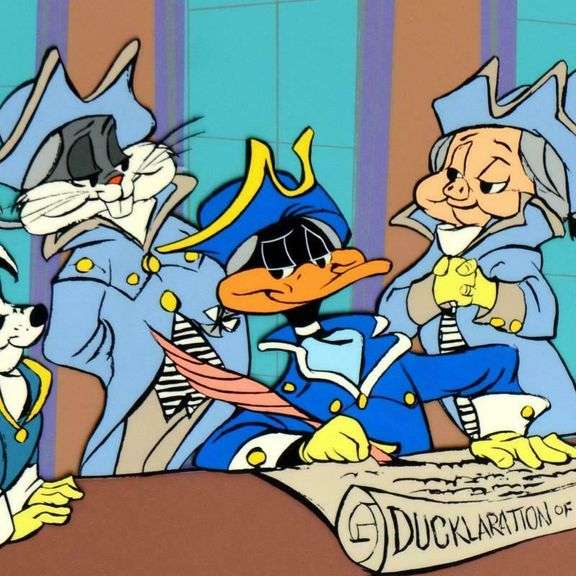 "Ducklaration of Independence" by Chuck Jones (1912-2002)