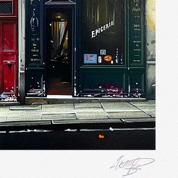 "L'Epicerie" by Thomas Pradzynski (1951-2007)