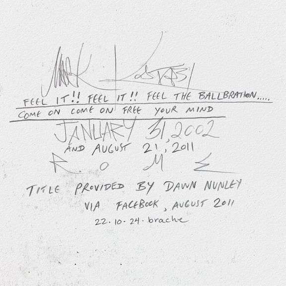 "Feel It!! Feel the Ballbration...Come on Free Your Mind" by Mark Kostabi