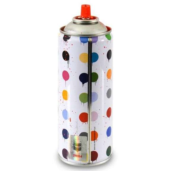 "Hirst Dots (Red)" by Mr. Brainwash