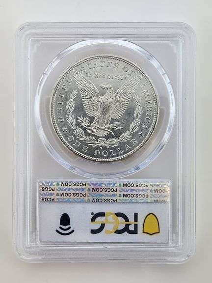 1881-S Morgan Silver Dollar, PCGS MS62