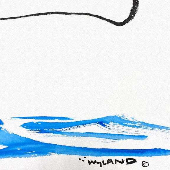 "Whale Tail" by Wyland