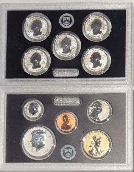 2018 S Silver Reverse  US Proof Set