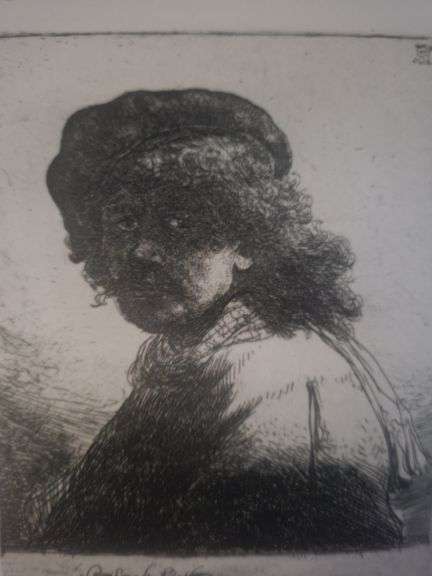 Collection of 15 Very Rare Etchings After Rembrandt (c. 1880)