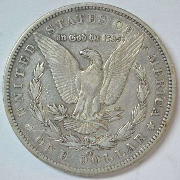 Very sharp and scarce 1880-CC Morgan Silver Dollar