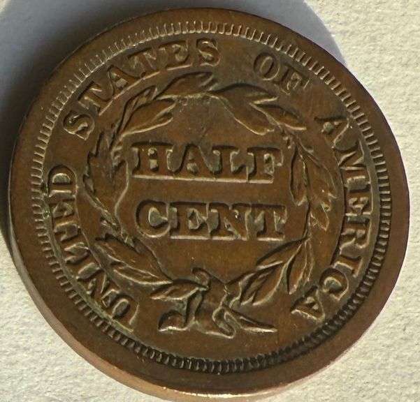 1851 Half Cent