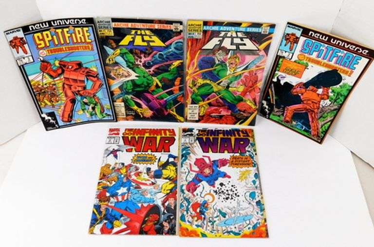 6 Marvel & Archie Adventure Series Comic Books