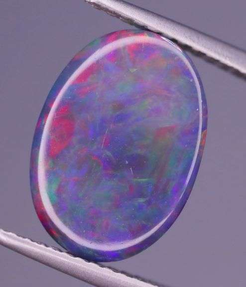 Wow! Collectors full cover 3.81ct patchwork Harlequin Black Opal!