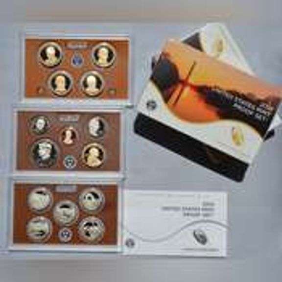 2013 & 2014 US Mint Sets.