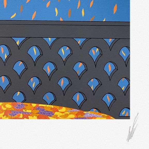 "Fall" by Erte (1892-1990)