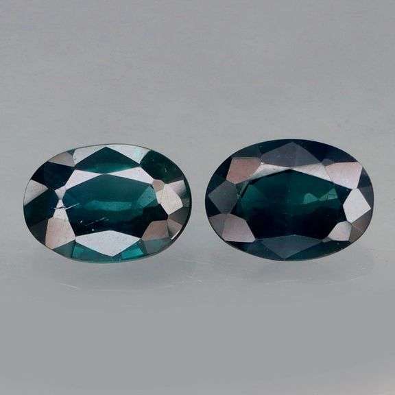 Rich and decadent! 1.85ct pair of Sapphires from Madagascar!