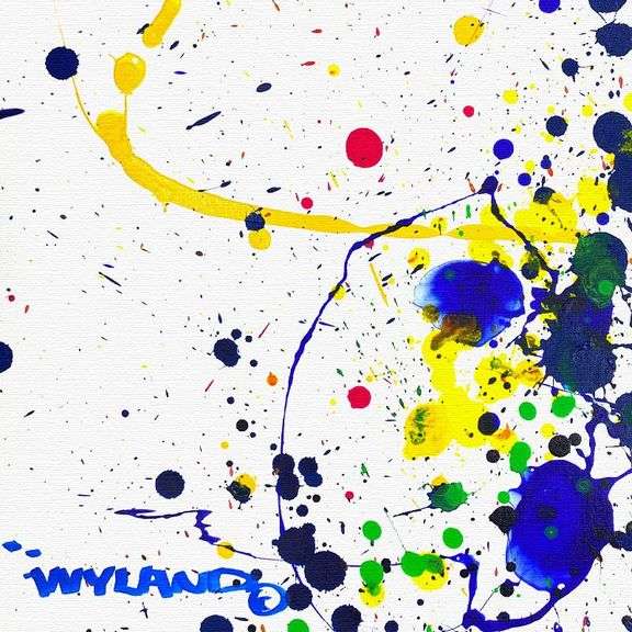 "Untitled Abstract" by Wyland